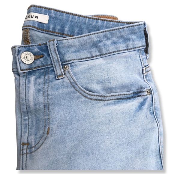 EUC PacSun Men's Stacked Skinny Light Wash Denim Jeans 28x30 - Picture 3 of 9